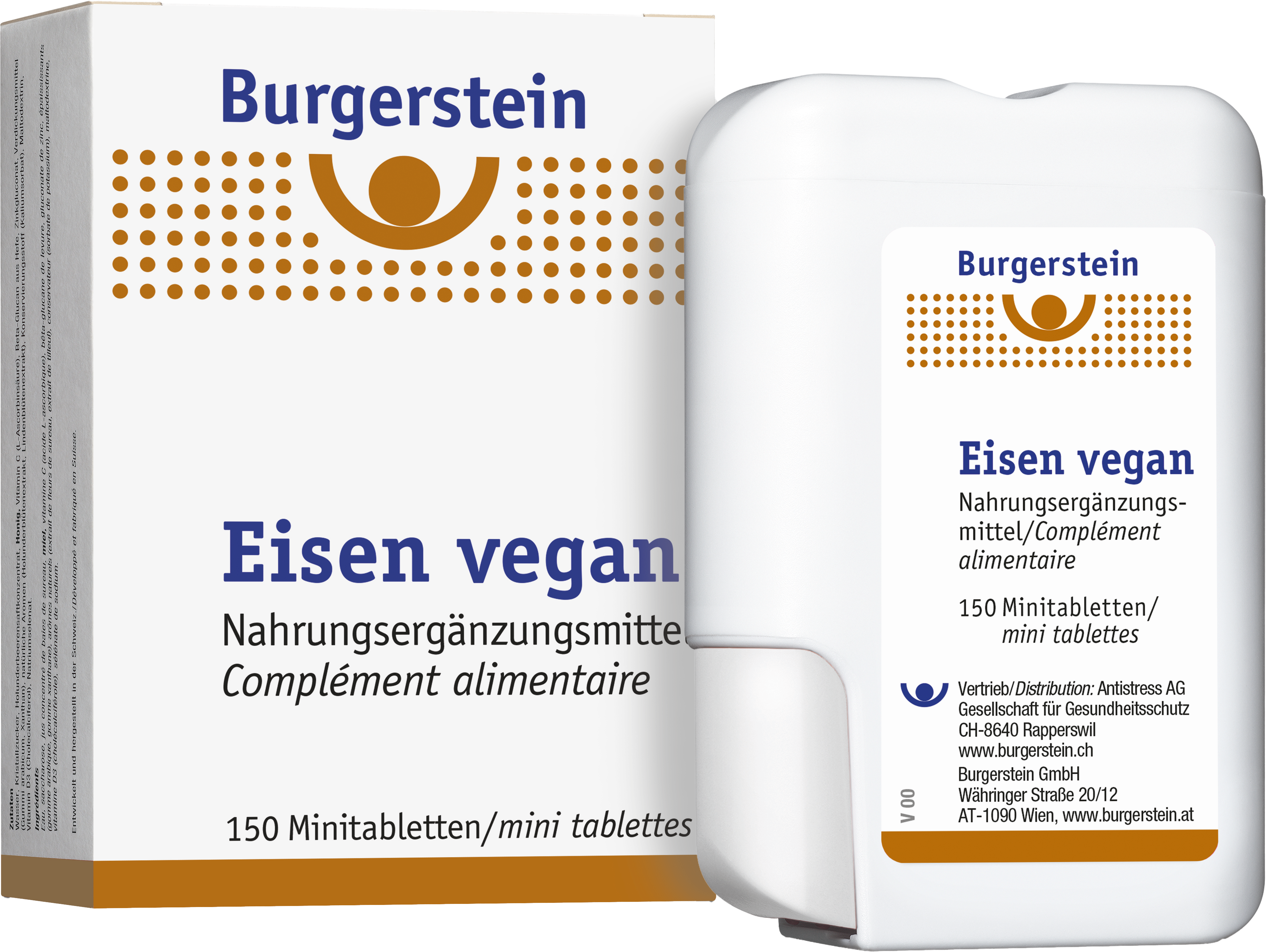 Burgerstein Eisen vegan 150 Minitabletten