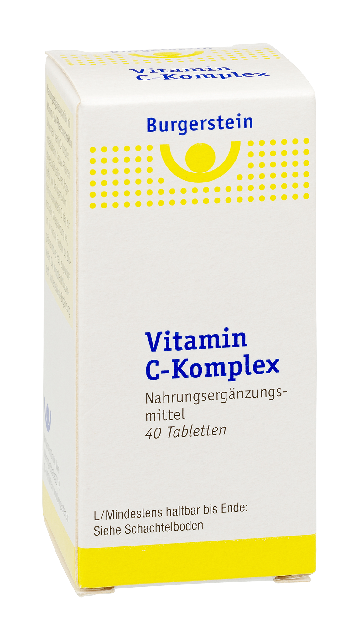 Burgerstein Vitamin-C Komplex 40 Tabletten Verpackung